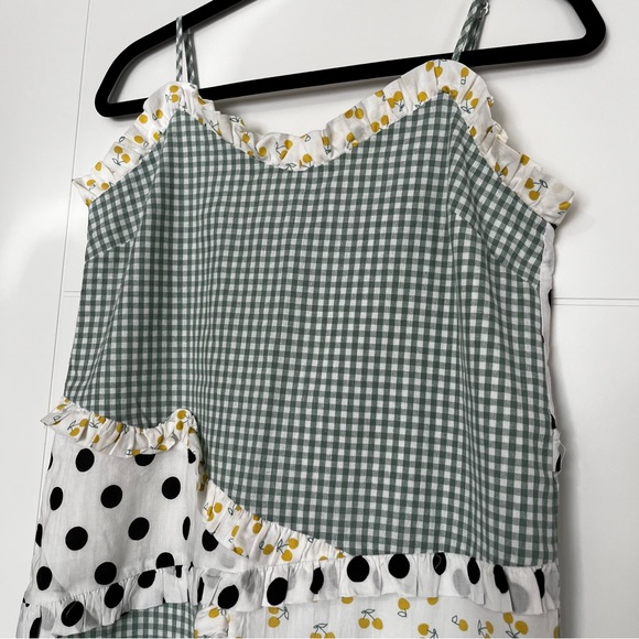 English Factory Mixed Print Slip Dress size Small - Picture 8 of 8